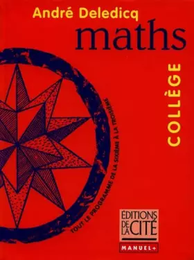 Couverture du produit · MATHS COLLEGE    (Ancienne Edition)