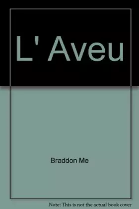 Couverture du produit · L' aveu