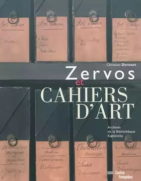 Couverture du produit · Zervos et Cahiers d'art