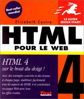 Couverture du produit · Guide Quick Start de HTML 4