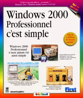 Couverture du produit · Windows 2000 Professionnel, c'est simple