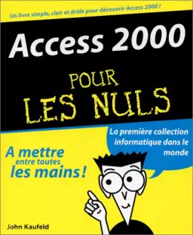 Couverture du produit · Access 2000 pour les nuls