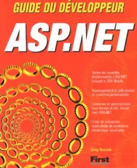 Couverture du produit · ASP.NET. Guide du développeur