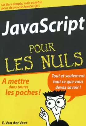 Couverture du produit · JavaScript pour les nuls