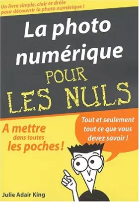 Couverture du produit · La photo numérique