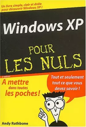 Couverture du produit · Windows XP, 2e édition