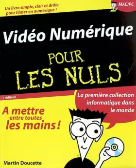 Couverture du produit · La vidéo numérique