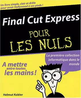 Couverture du produit · Final Cut Express