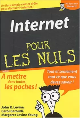 Couverture du produit · Internet pour les nuls