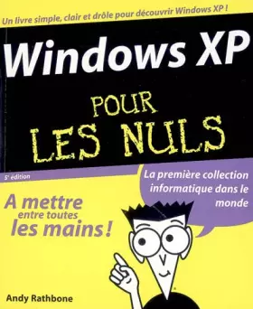 Couverture du produit · Windows XP pour Les Nuls