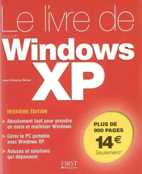 Couverture du produit · Le livre de Windows XP