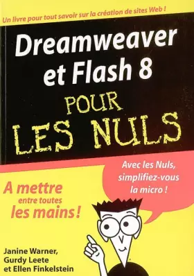Couverture du produit · Dreamweaver 8 et Flash 8 pour les nuls