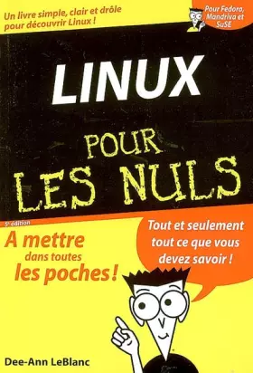 Couverture du produit · Linux Pour les Nuls
