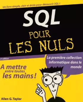 Couverture du produit · SQL pour les nuls