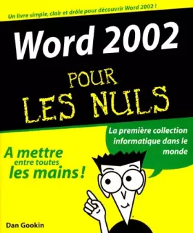 Couverture du produit · Word 2002 pour les nuls