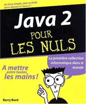 Couverture du produit · Java 2 pour les nuls