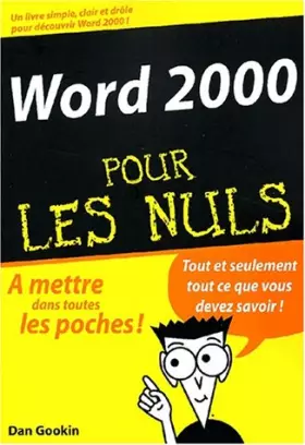 Couverture du produit · Word 2000
