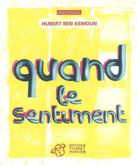 Couverture du produit · Quand le sentiment