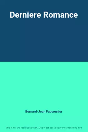 Couverture du produit · Derniere Romance