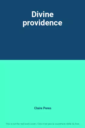 Couverture du produit · Divine providence