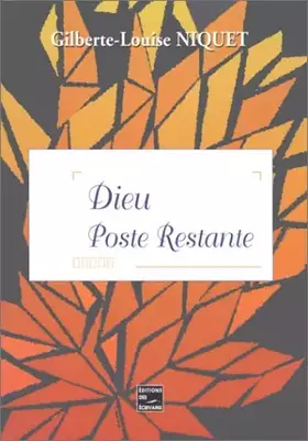 Couverture du produit · Dieu, poste restante