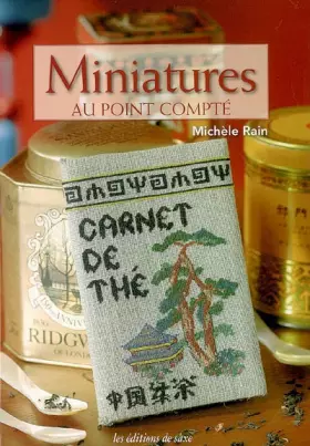 Couverture du produit · Miniatures au point compté