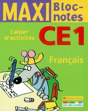 Couverture du produit · Maxi Bloc-notes : Français, CE1 (Cahier d'activités)