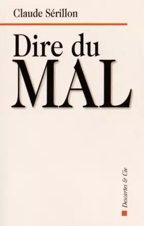 Couverture du produit · Dire du mal