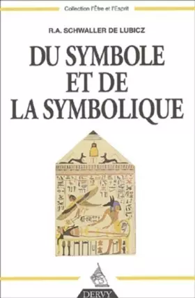 Couverture du produit · Du symbole et de la symbolique