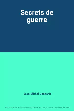 Couverture du produit · Secrets de guerre