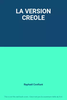 Couverture du produit · LA VERSION CREOLE