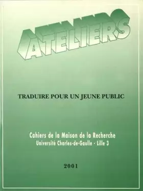 Couverture du produit · Traduire pour un jeune public