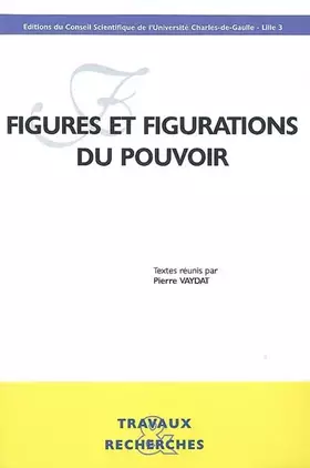 Couverture du produit · Figures et figurations du pouvoir