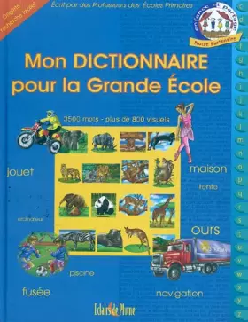 Couverture du produit · Mon dictionnaire pour la grande école