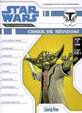 Couverture du produit · Star Wars Cahier de révisions CE1 7 ans: Tout le programme de CE1