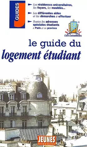 Couverture du produit · Le guide du logement étudiant
