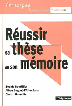Couverture du produit · Réussir sa thèse ou son mémoire