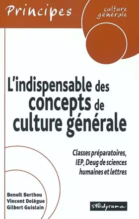 Couverture du produit · L'indispensable des concepts de culture générale