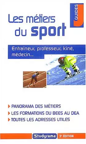 Couverture du produit · Les métiers du sport