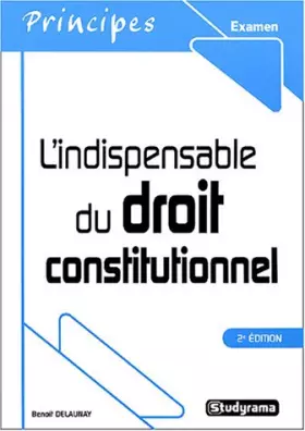Couverture du produit · L'indispensable du droit constitutionnel