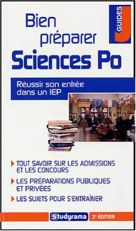 Couverture du produit · Bien préparer sciences po