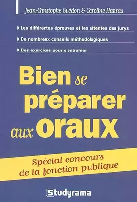 Couverture du produit · Bien se préparer aux oraux