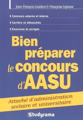 Couverture du produit · Bien préparer le concours d'aasu