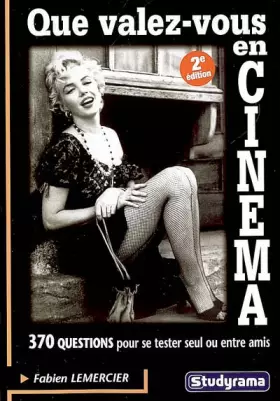 Couverture du produit · Que valez-vous en cinéma ?