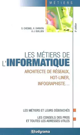 Couverture du produit · Les métiers de l'informatique