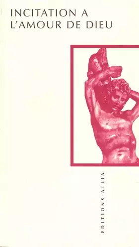 Couverture du produit · Incitation à l'amour de Dieu