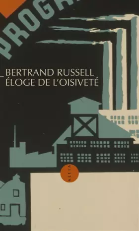 Couverture du produit · Eloge de l'Oisiveté