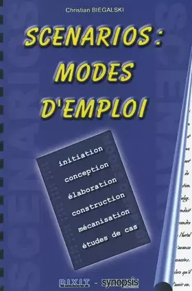 Couverture du produit · Scénarios : Mode d'emploi