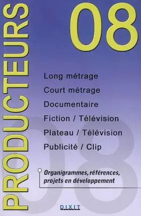 Couverture du produit · Producteur 2008