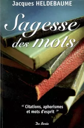Couverture du produit · Sagesse des Mots